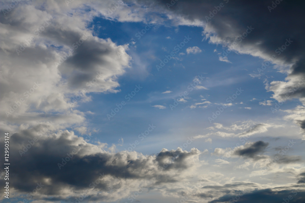 Obraz premium Clouds background texture