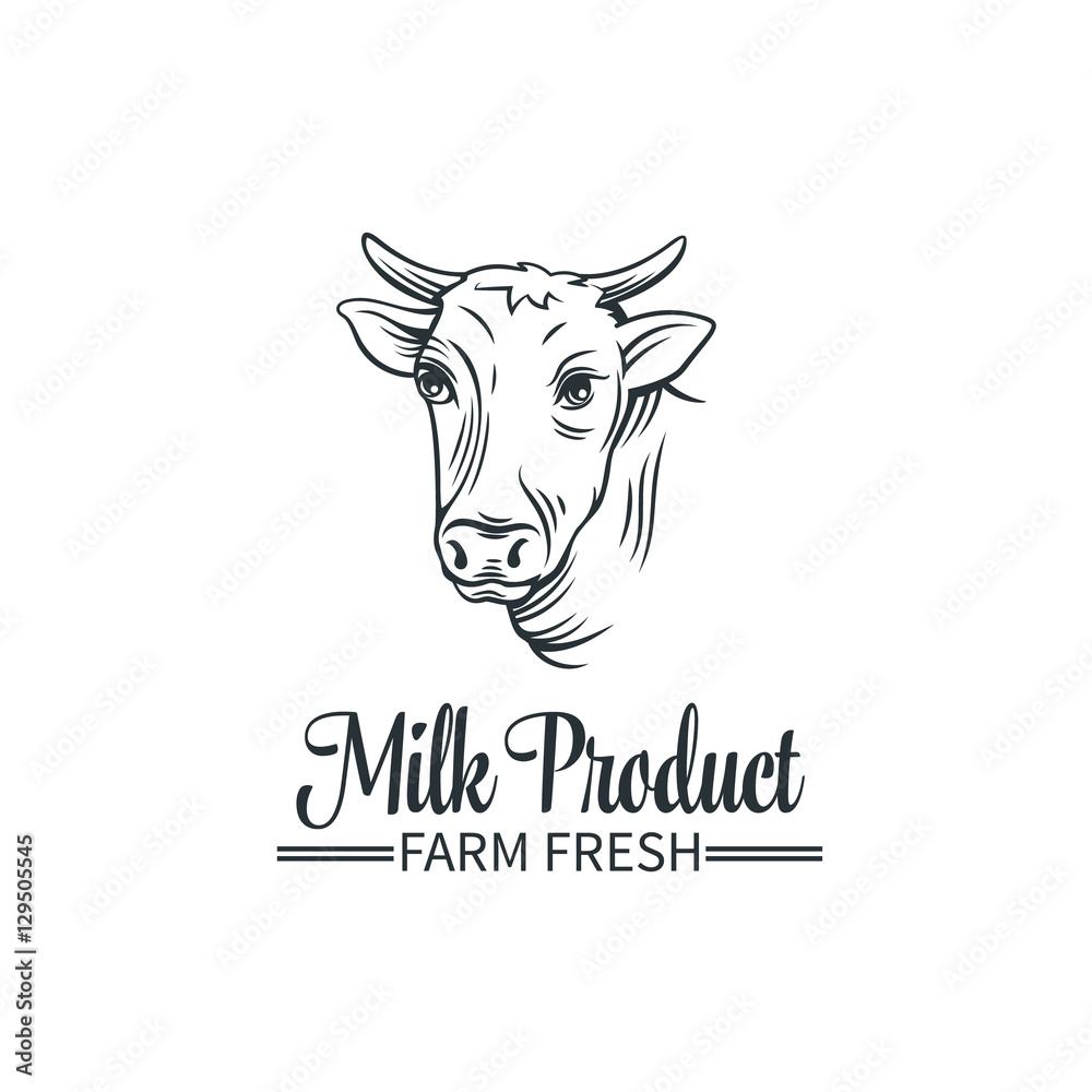 Logo milk product
