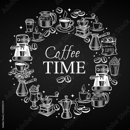 Coffee time banner