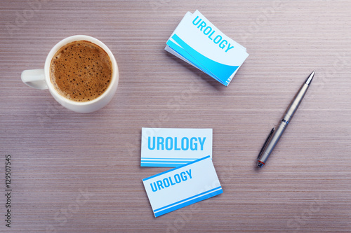 Urologist workplace in offi...