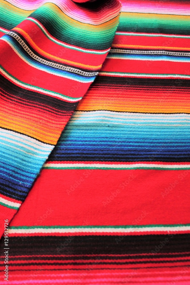 Mexico Mexican poncho cinco de mayo blanket rug fiesta background with stripes stock, photo, photograph, picture, image Mexico Mexican poncho cinco de mayo blanket rug fiesta background with stripes stock, photo, photograph, picture, image