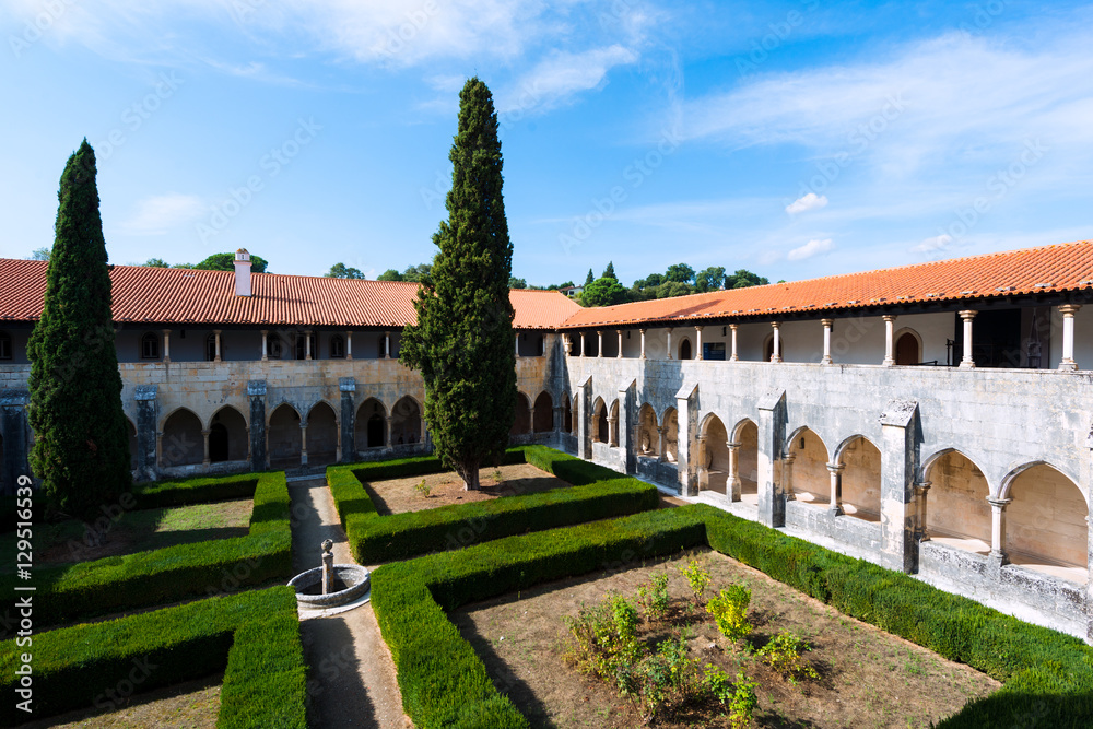Courtyard of the Monastery of Santa Maria da Vitoria. Batalha. Portugal