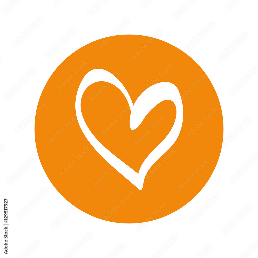 Heart scribble draw icon vector illustration graphic design Heart scribble draw icon vector illustration graphic design