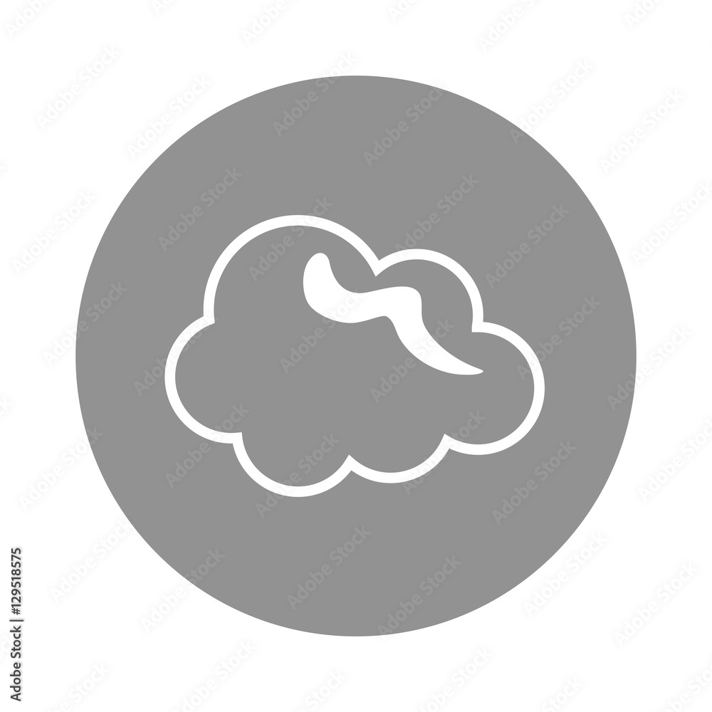 Cloud weather symbol icon vector illustration graphic design Cloud weather symbol icon vector illustration graphic design