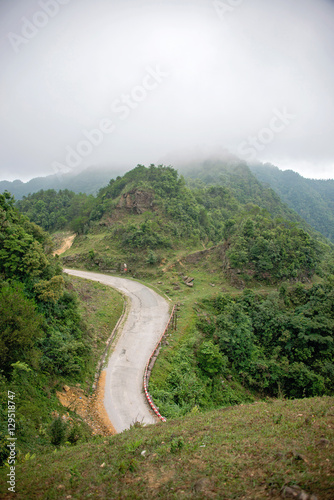 Mountains in northern Vietnam