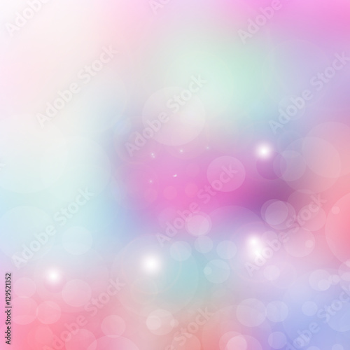 Abstract background blur bokeh