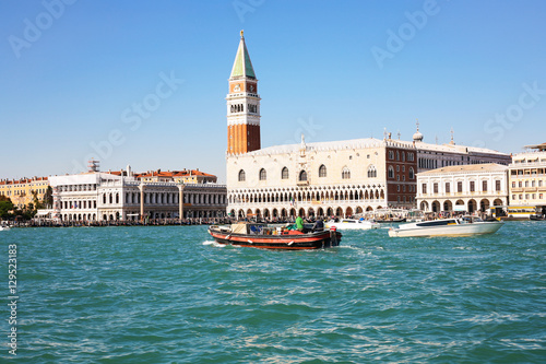 view of Doge's Palace from San Marco basin © vvoe