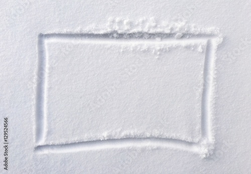 hand drawn square shape in ...
