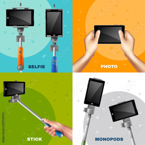 Monopod Selfie Design Concept