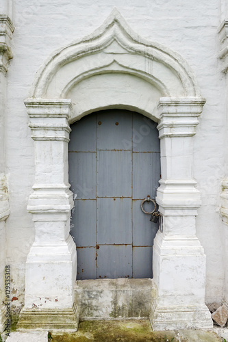 Ancient iron doors