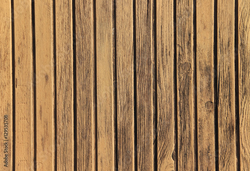 Wooden fence