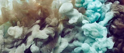 Obraz Rozchlapać streszczenie atramentu