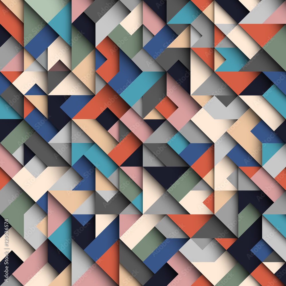 Abstract geometric material style seamless pattern Abstract geometric material style seamless pattern