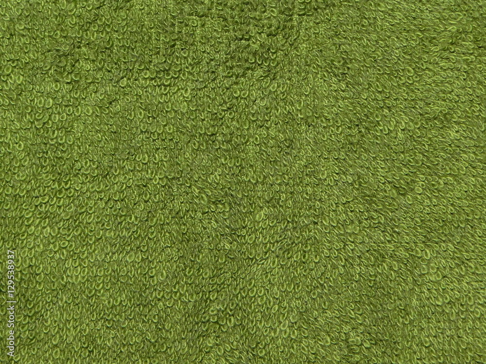 текстура зеленой махровой ткани из хлопка, крупным планом Stock Photo |  Adobe Stock