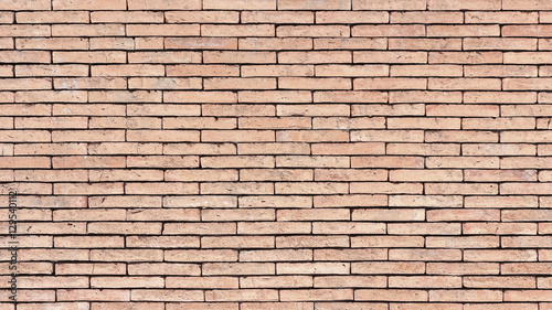 Brick wall texture background for interior or exterior design with copy space for text or image.