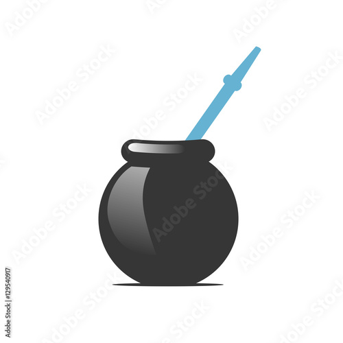 South American Mate. Icon Vector illustration