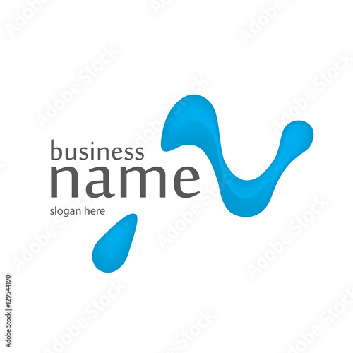 Letter N logo design