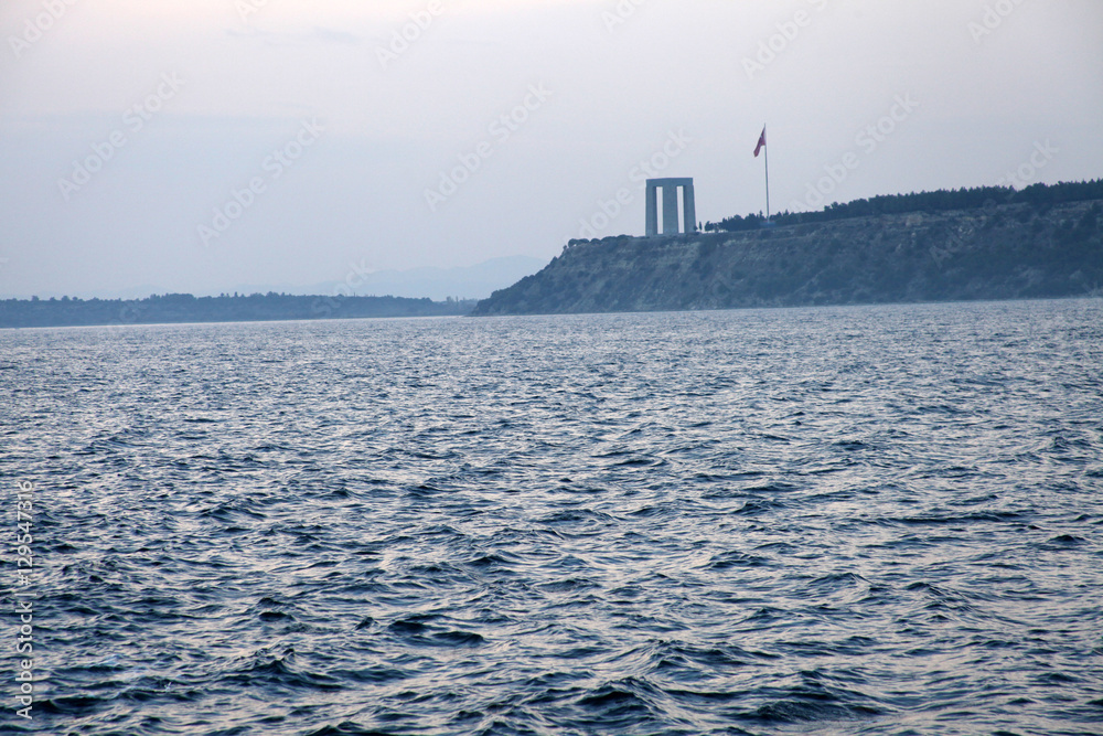 The Canakkale Martyrs Memorial, Gallipoli  
