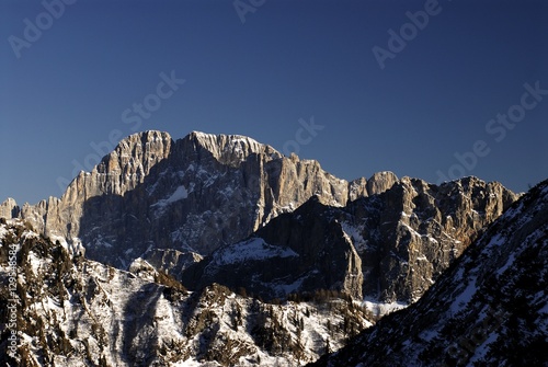 Civetta Mountain in the Dolomites  Val di Fassa - Italy.