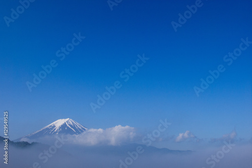 Mt.Fuji and the blue sky