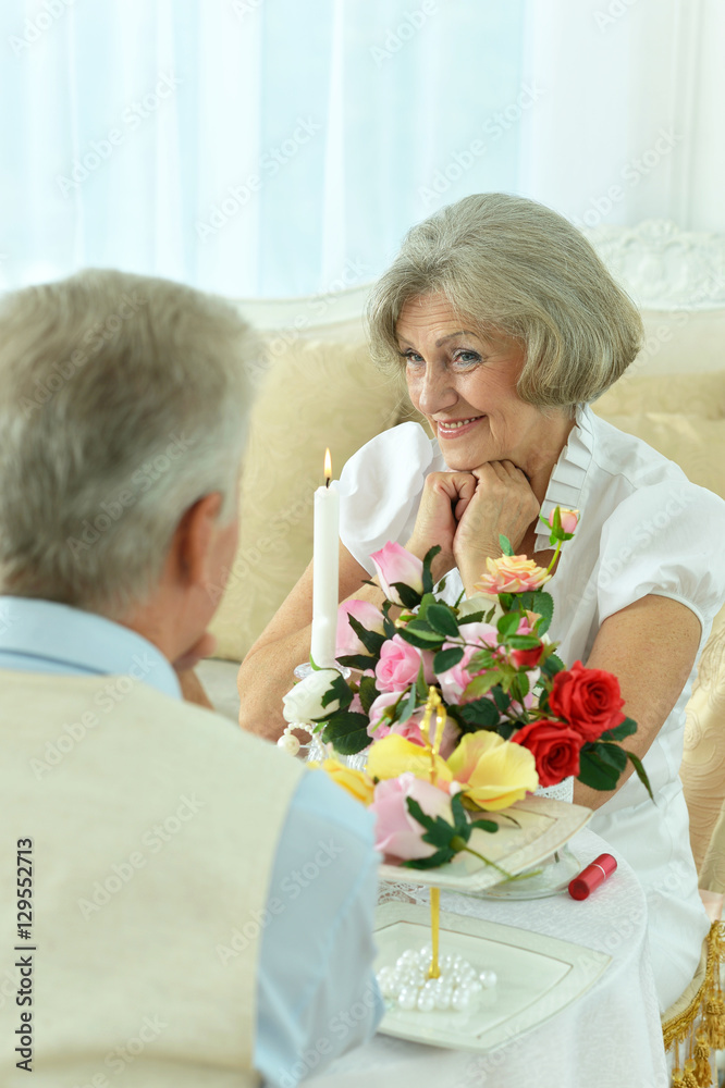  beautiful elderly couple 