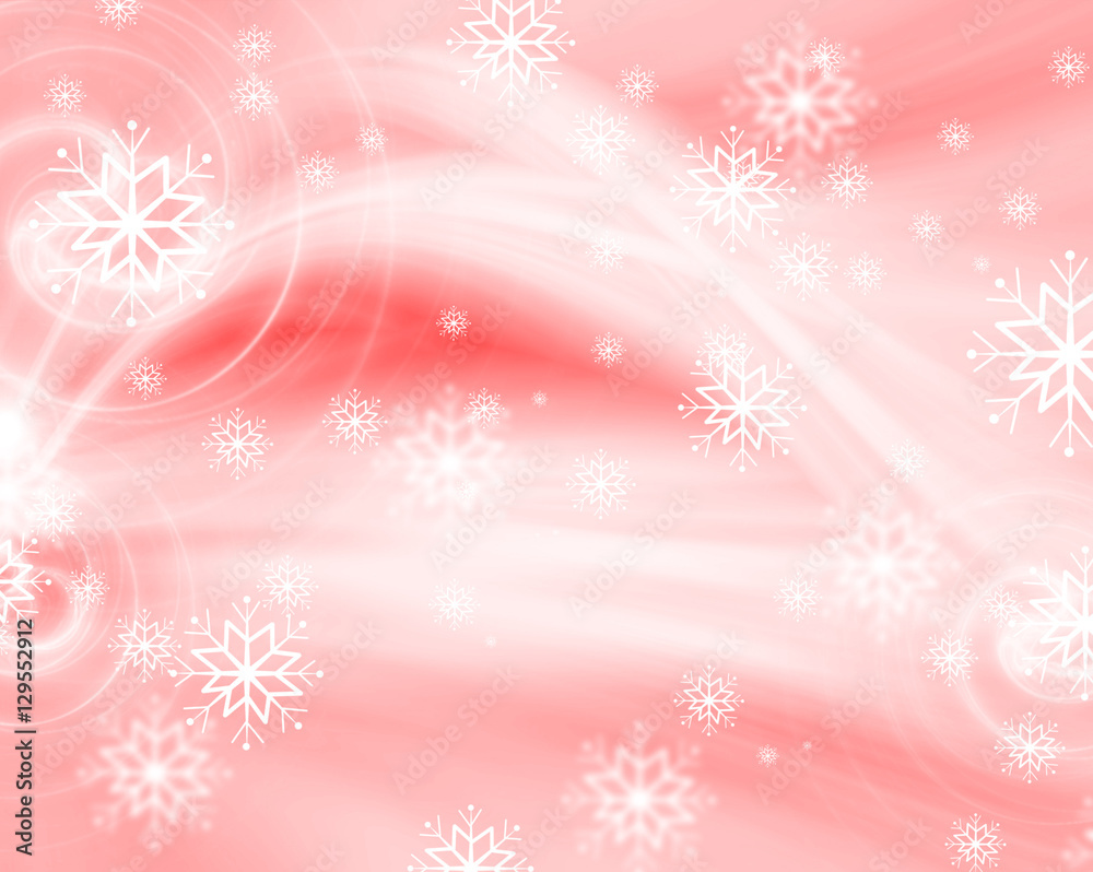 snowflakes and stars descending on background snowflakes and stars descending on background
