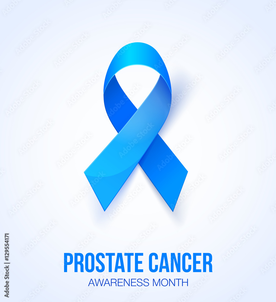 World Prostate Cancer Day concept. Awareness Blue Ribbon. Vector Illustration. Childhood cancer awareness symbol World Prostate Cancer Day concept. Awareness Blue Ribbon. Vector Illustration. Childhood cancer awareness symbol