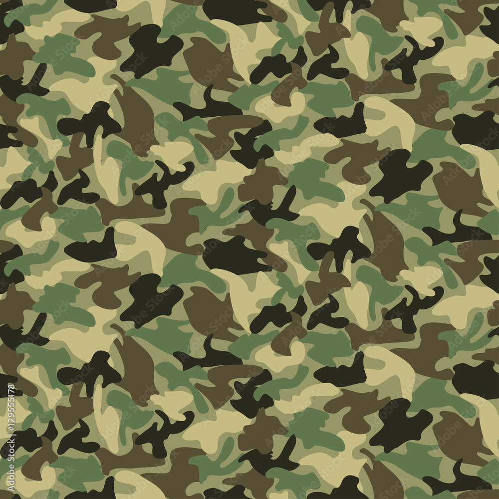 Fototapeta premium Abstract Military Camouflage Background