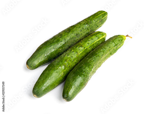 Fresh long cucumbers