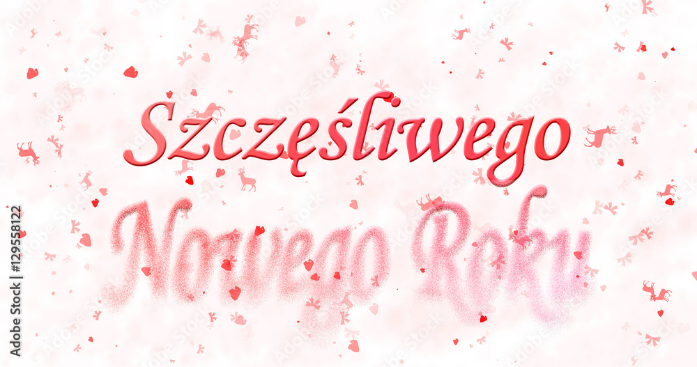 Happy New Year text in Polish Happy New Year text in Polish