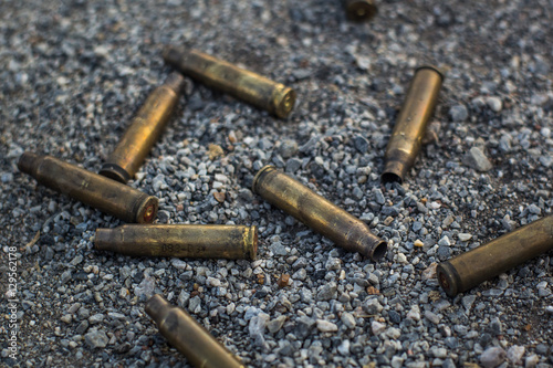 Принти на полотні rifle bullet shell