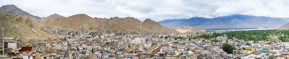 Landscape view from Leh palace