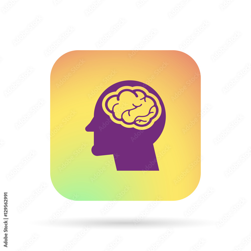 head with brain icon
