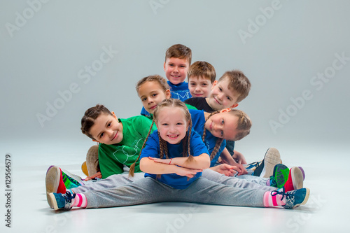 The kids dance school, ballet, hiphop, street, funky and modern dancers