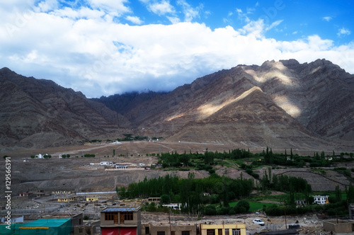 Natural landscape in Leh Ladakh