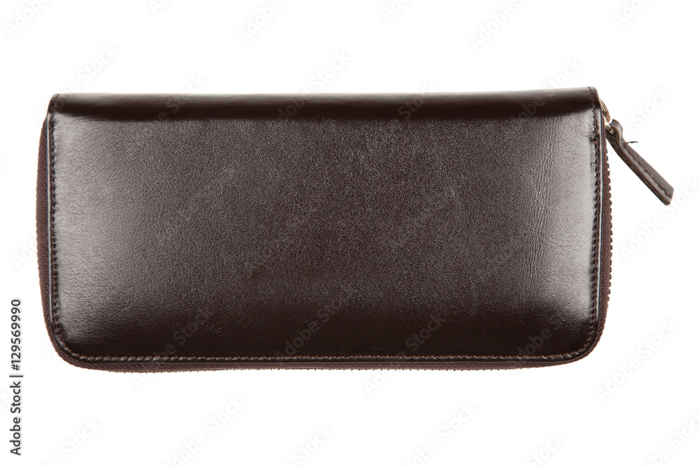 Brown leather wallet Brown leather wallet