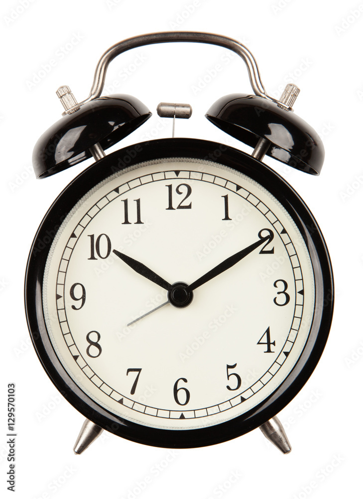 Black alarm clock Black alarm clock