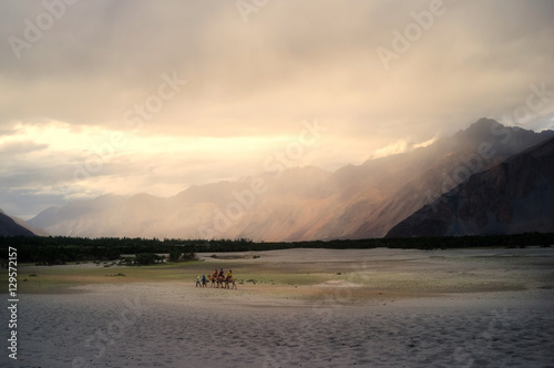 Hunder Sand Dunes of Nubra Valley.