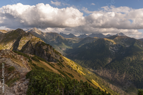 Amazing autumnal view of mountains in the afternoon. Tatry © Jacek Jacobi