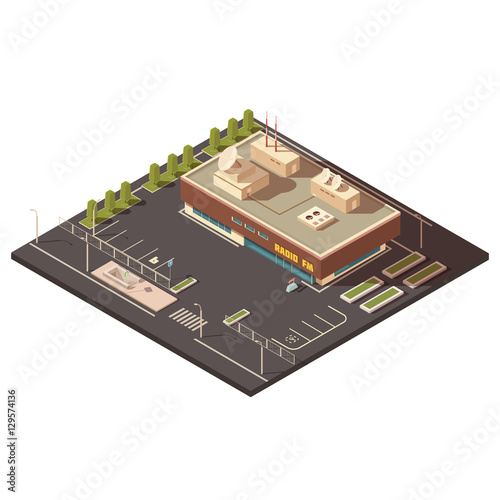 Radio Center Building Concept 
