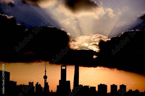 Photography Sunshine up the Shanghai