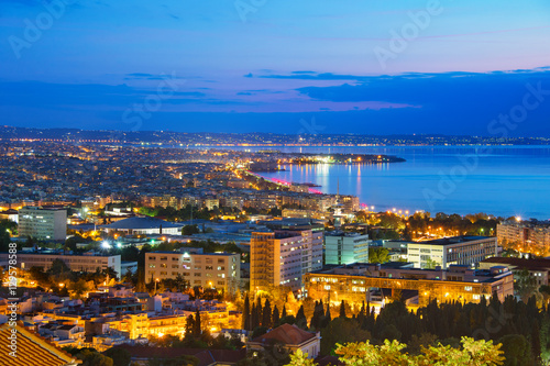 Aerial view of Thessaloniki, Greece
