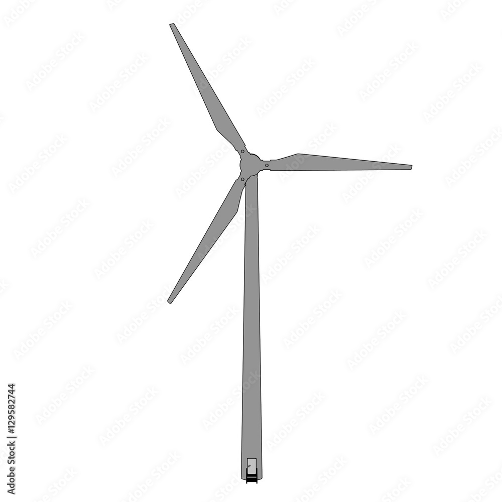 2d cartoon illustration of turbine 2d cartoon illustration of turbine