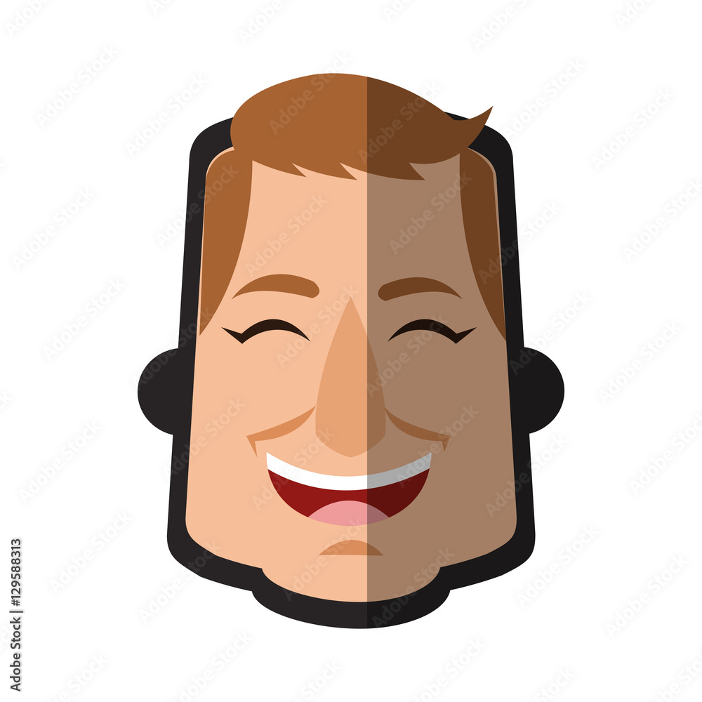 Astronaut face cartoon icon. Spaceman cosmonaut pilot space and science theme. Isolated design. Vector illustration Astronaut face cartoon icon. Spaceman cosmonaut pilot space and science theme. Isolated design. Vector illustration