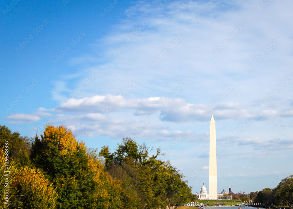 Washington Monument from afar