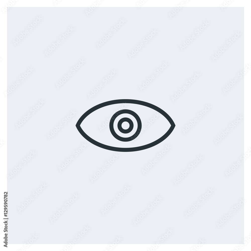 Eye icon, view icon