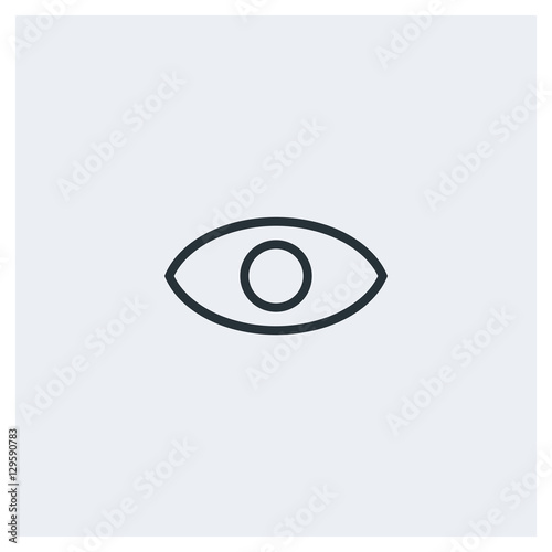 Eye icon, view icon