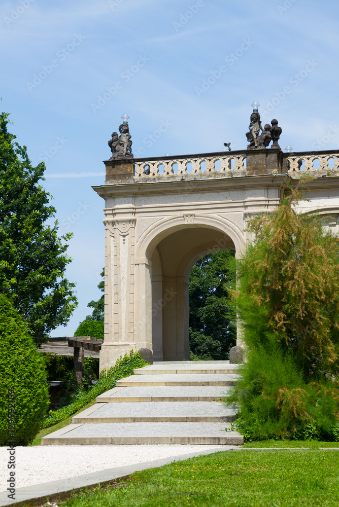 Obraz premium Prague Castle detail and Gardens