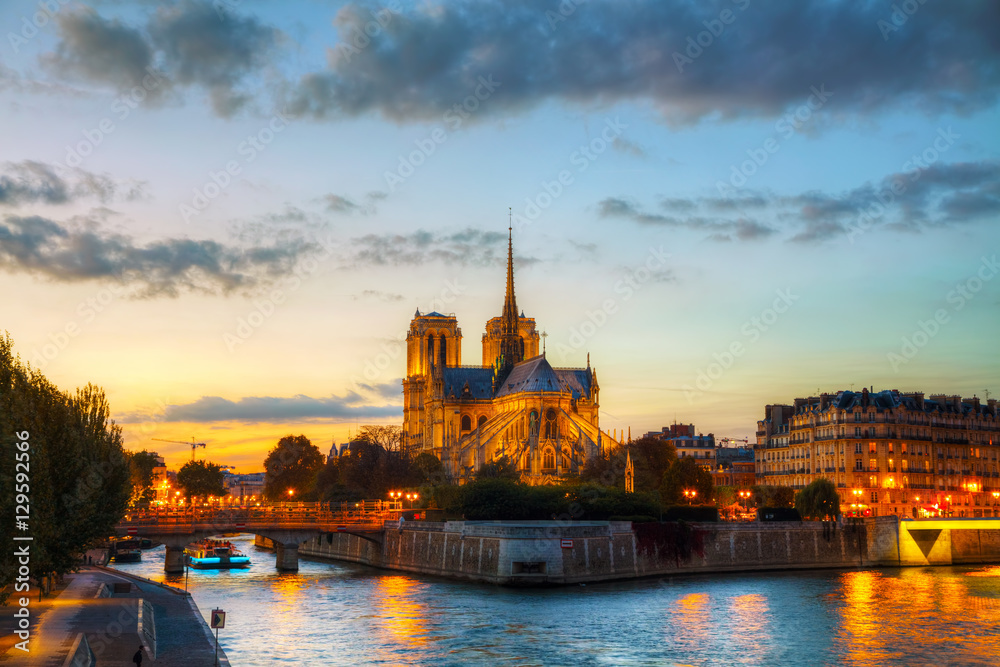 Notre Dame de Paris cathedral