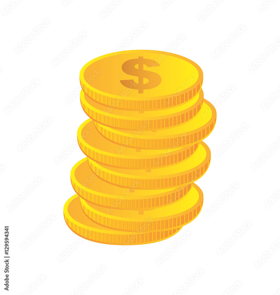 coin money isolated icon vector illustration design coin money isolated icon vector illustration design